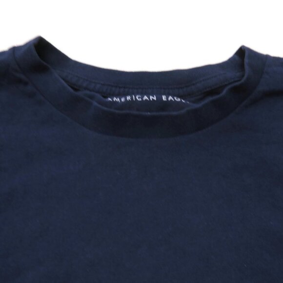 American Eagle T-Shirt Mens XL Blue Graphic Tee Short Sleeve Cotton Standard - Picture 3 of 5